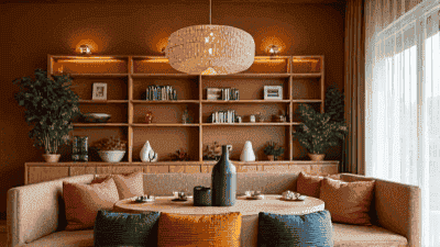 Design concept of family gathering space: creating a warm and interactive environment