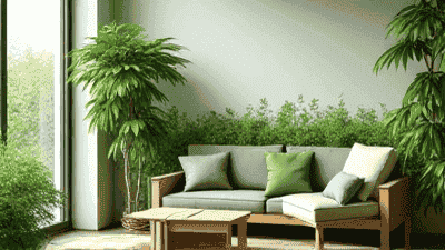 Green Environmental Protection Concept in Interior Design: Sustainable Materials and Energy saving Measures